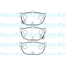 BP-3017 KAVO PARTS Комплект тормозных колодок, дисковый тормоз
