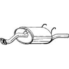 163-727 BOSAL Глушитель выхлопных газов конечный