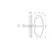 0 986 424 135 BOSCH Комплект тормозных колодок, дисковый тормоз