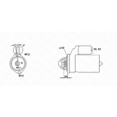 943251452010 MAGNETI MARELLI Стартер