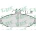05P157 LPR Комплект тормозных колодок, дисковый тормоз
