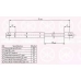 00357100 KLOKKERHOLM Газовая пружина, крышка багажник