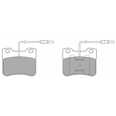 FBP-0571 FREMAX Комплект тормозных колодок, дисковый тормоз