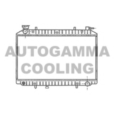102200 AUTOGAMMA Радиатор, охлаждение двигателя