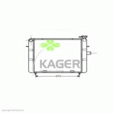 31-3028 KAGER Радиатор, охлаждение двигателя