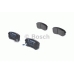 0 986 494 145 BOSCH Комплект тормозных колодок, дисковый тормоз