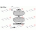 BL1175A4 FTE Комплект тормозных колодок, дисковый тормоз