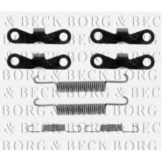 BBK6241 BORG & BECK Комплектующие, колодки дискового тормоза