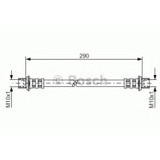 1 987 481 154 BOSCH Тормозной шланг