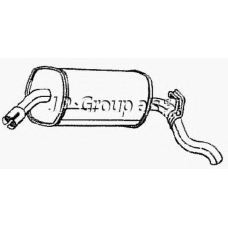 OP-35064 Jp Group Глушитель выхлопных газов конечный