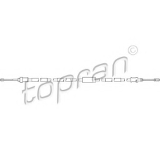 722 071 TOPRAN Трос, стояночная тормозная система