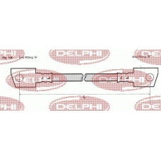 LH3678 DELPHI Тормозной шланг