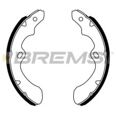 GF0841 BREMSI Комплект тормозных колодок
