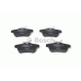 0 986 494 437 BOSCH Комплект тормозных колодок, дисковый тормоз