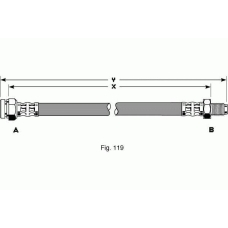 9002313 GIRLING Тормозной шланг