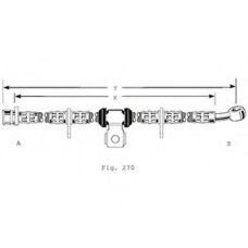 PHD189 TRW Тормозной шланг