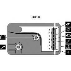 HDC125 DELPHI DIESEL Glow plug controller