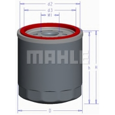 OC 611 MAHLE Масляный фильтр