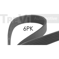 6PK1270 TREVI AUTOMOTIVE Поликлиновой ремень