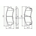 0 986 460 975 BOSCH Комплект тормозных колодок, дисковый тормоз