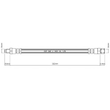 VBH818 MOTAQUIP Тормозной шланг