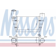 96896 NISSENS Интеркулер