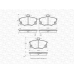 363702160230 MAGNETI MARELLI Комплект тормозных колодок, дисковый тормоз