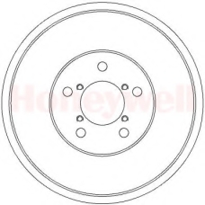 329314B BENDIX Тормозной барабан