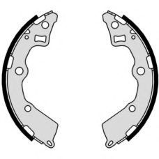 S 30 538 BREMBO Комплект тормозных колодок