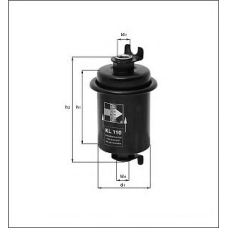 KL 543 KNECHT Топливный фильтр