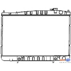 8MK 376 726-521 HELLA Радиатор, охлаждение двигателя