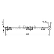 1 987 476 131 BOSCH Тормозной шланг
