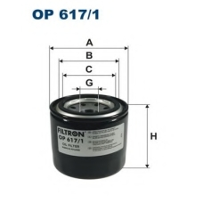 OP617/1 FILTRON Масляный фильтр