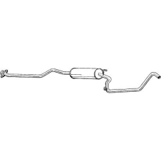 292-997 BOSAL Средний глушитель выхлопных газов