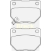 New 160 C BRECK Комплект тормозных колодок, дисковый тормоз