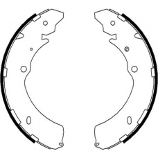8DB 355 022-071 HELLA Комплект тормозных колодок